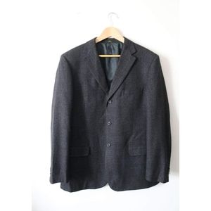Valentino men's wool silk linen cashmere blazer suit jacket 42R